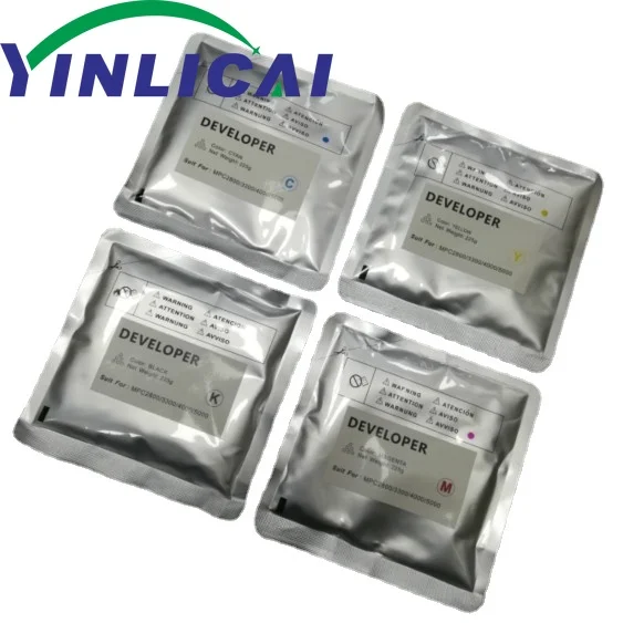 Порошок цветного разработчика CMYK 1 шт. 225 г для Ricoh B2309680 MPC 2000 2500 3000 совместимый с