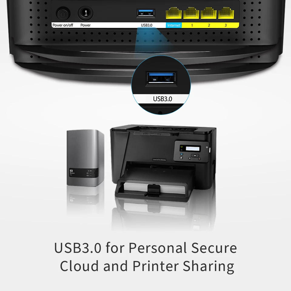 Tenda AC15 Smart 1900 Мбит/с Гигабитный беспроводной Wi Fi роутер ретранслятор USB 3 0