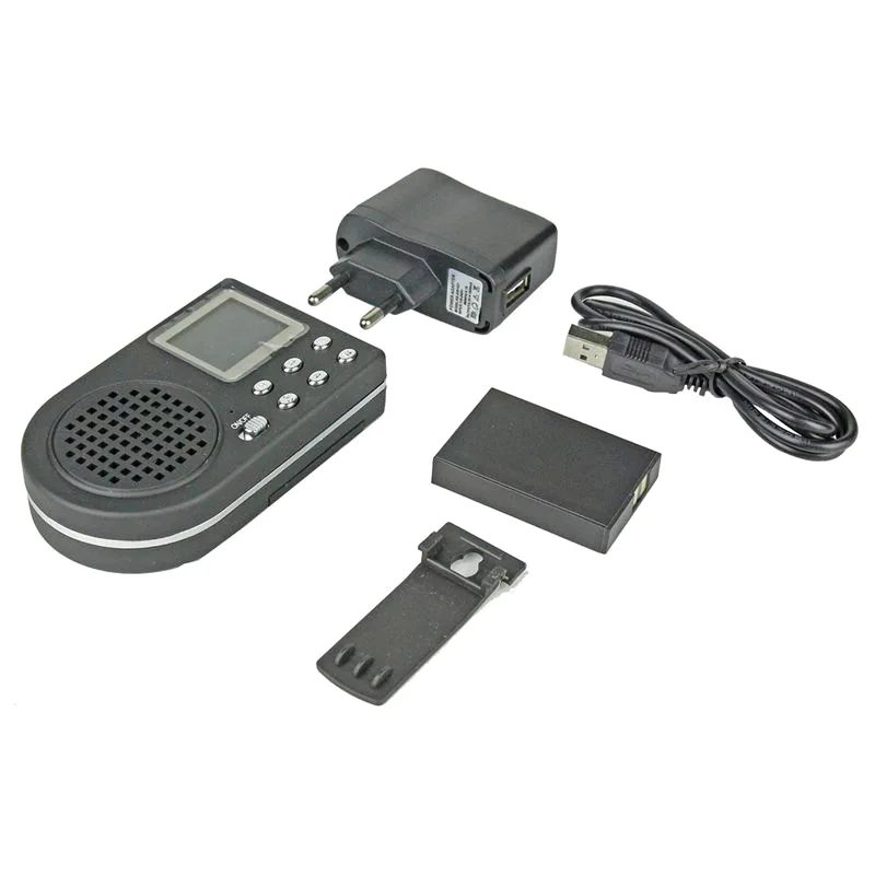 

Outdoor Hunting Decoy Bird Caller MP3 Player Birds Loudspeak LCD Sn with EU Plug