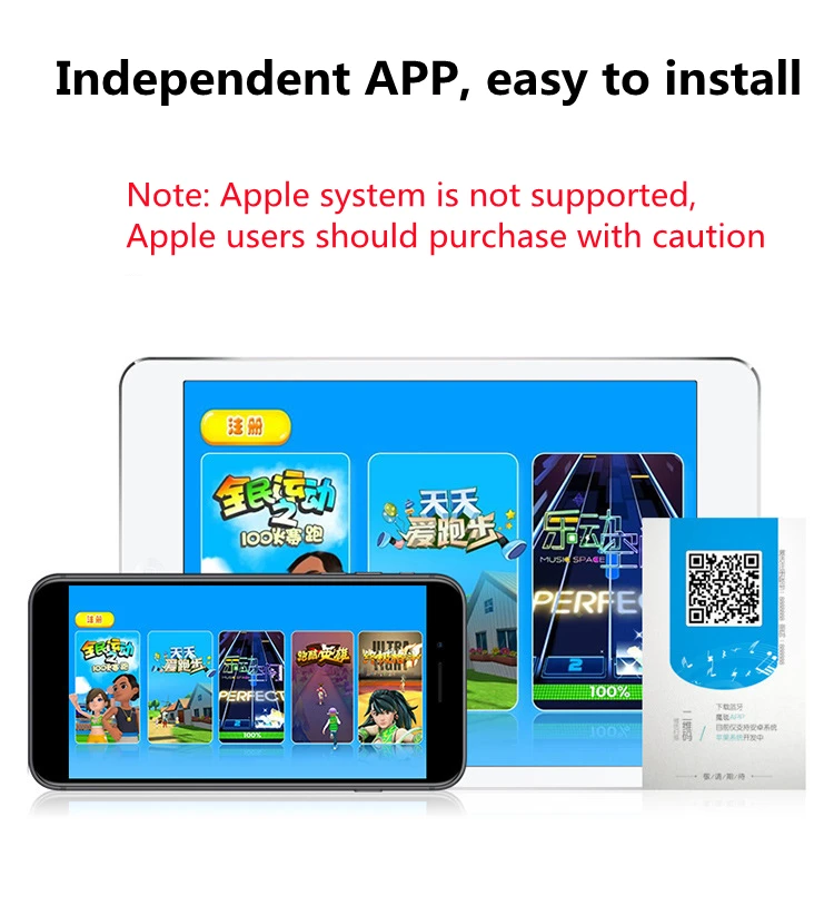 Коврик для йоги ТВ планшета Игровая приставка с Bluetooth-контроллером Портативное