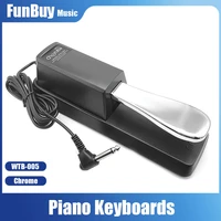 cherub wtb 005 portable sustain pedal for ymh digital piano keyboard synthesizer durable sturdy