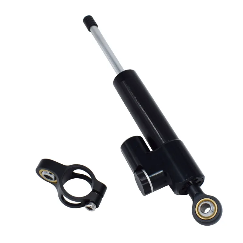 

Motorcycle CNC titanium ruler handlebar accessories motorcycle CNC shock absorber direction damper steering stabilizer