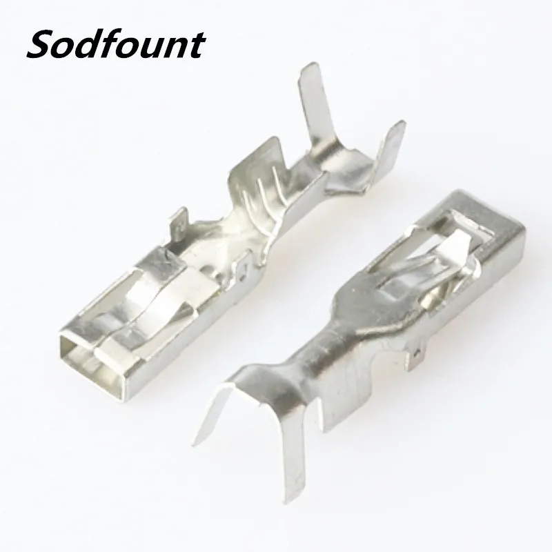 100 шт, H62, латунная Луженая 3,5 мм, автомобильный разъем, Женский терминал