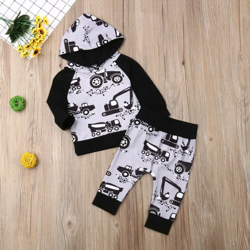 Коллекция 2019 года осенне-зимняя одежда для малышей комплекты из 2 предметов