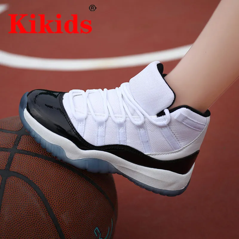 Фото Баскетбольная обувь Kikids для мальчиков нескользящая детская спортивная уличный