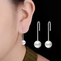 diwenfu silver 925 jewelry pearl stud earring for women aros mujer oreja 925 sterling silver bizuteria pearl earrings orecchini