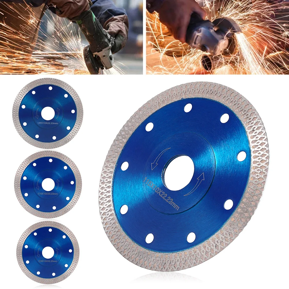

105/115/125mm Turbo Diamond Circular Saw Blade Disc for Diamond Wood Cutting Disc Ceramics Porcelain Tiles Angle GrinderMarble