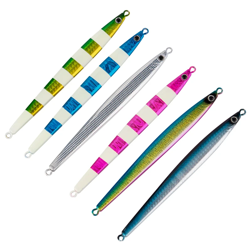 5 шт./лот 130 г скоростные свинцовые джиггинсы для лодки медленная металлическая