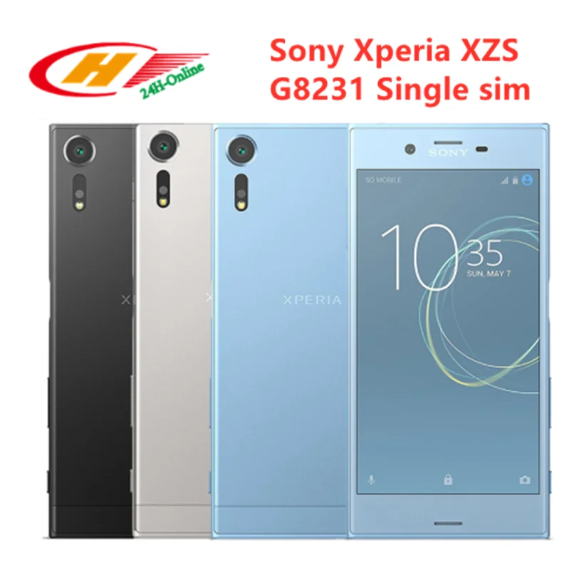 Sony Xperia XZS G8231 Single SIM 4GB RAM 32GB ROM Snapdragon 820 Quad-core NFC LTE 5.2inches Mobile Phone