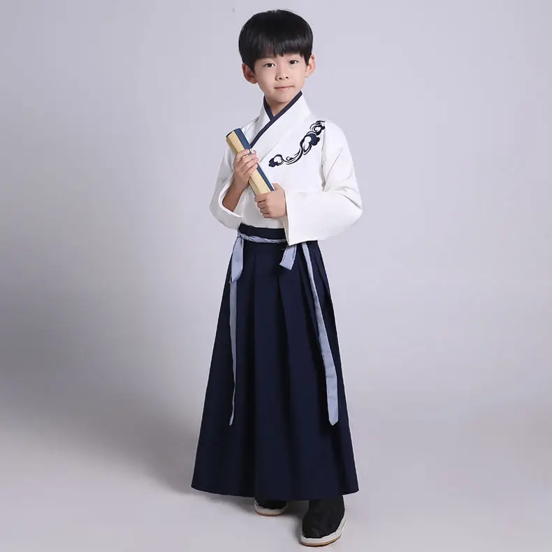 Для девочек Hanfu древняя китайская Стиль Косплэй древней китайской династии Тан