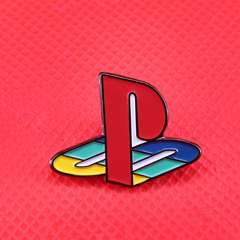 Классическая игра PS1 булавка на лацкан отличное дополнение ностальгии|Броши| |