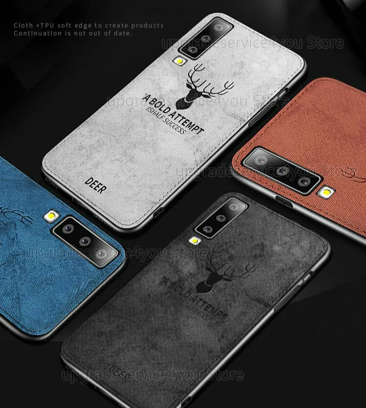 Тканевый чехол для телефона чехол s для samsung A30 A40S A50 A70 чехол для Galaxy S10E S10 S9 S8 A6 A8 плюс J4 J6 M20 A7 A9 задняя крышка