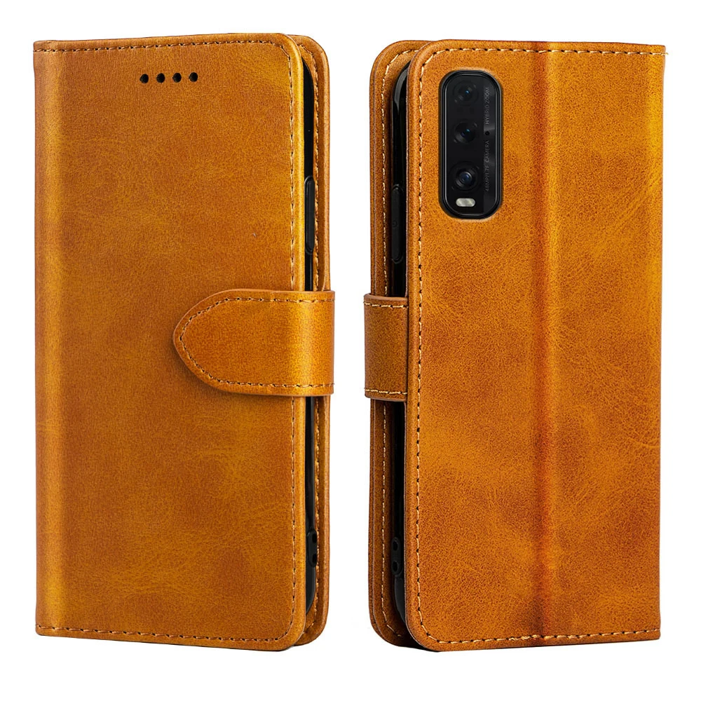 

MKS Leather Wallet Case For OPPO Find X2 Wallet Flip Stand Phone Cover Card Slot For OPPO Find X2 Luxury Flip Phone Cover Coque