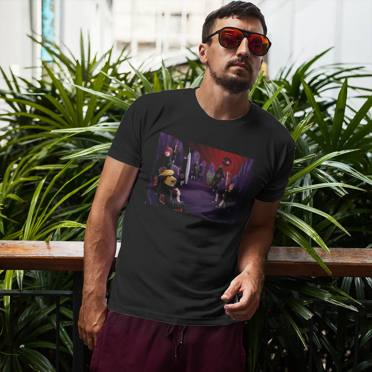 

akatsuki (3) Men's short-sleeved t-shirt Casual R340 Tees USA Size