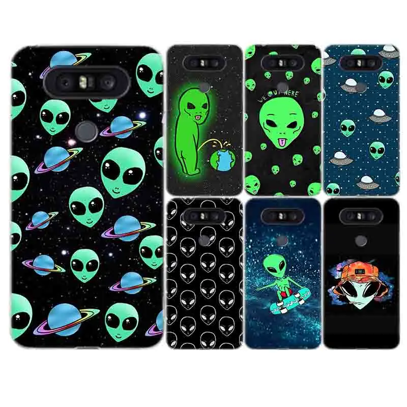 Чужой курить травку бампер чехлы из мягкого ТПУ силиконовый чехол для телефона LG