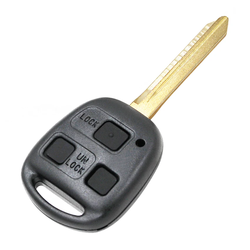 3 кнопки дистанционного ключа оболочки чехол для автомобильного смарт-ключа TOY47