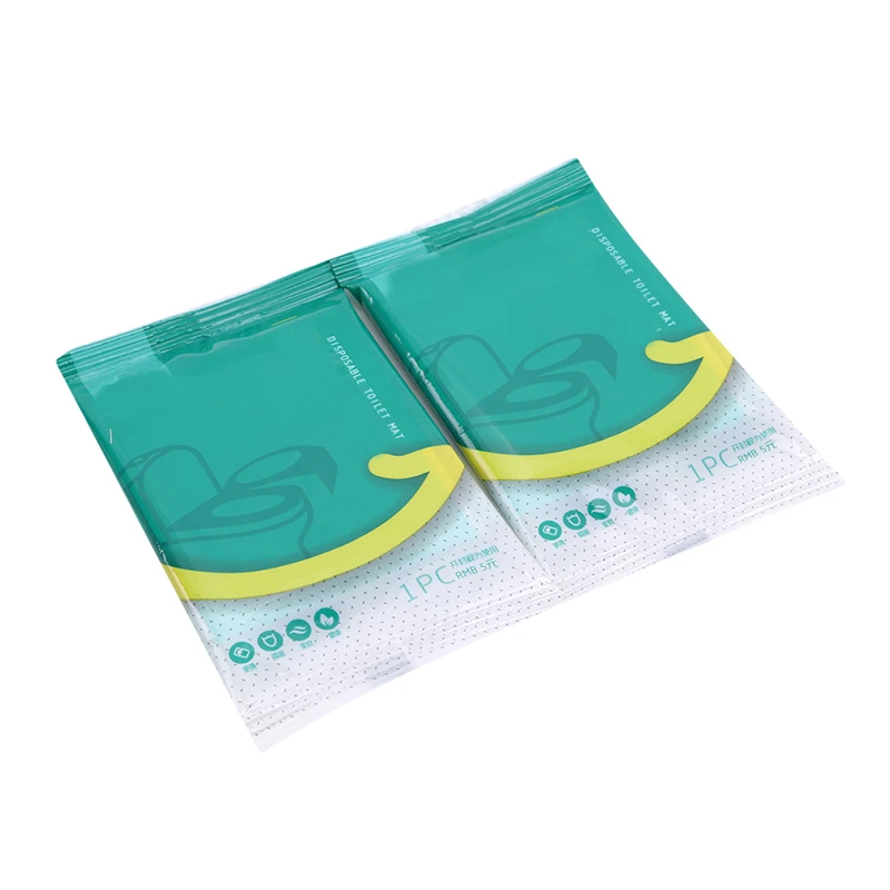 Одноразовый бумажный чехол для сиденья унитаза 10 шт./лот протектор отдыха на