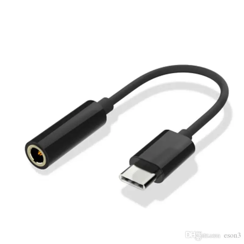 Кабель с разъемом USB типа C для 3 5 мм аудио адаптер кабели наушников женский Type-C