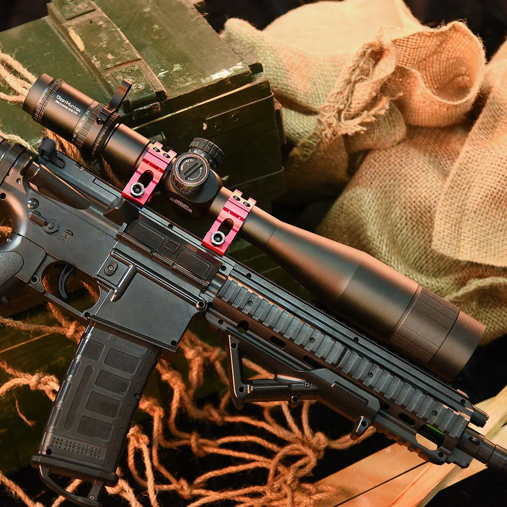 Прицел WESTHUNTER WHI 6-24X50 SFIR FFP тактический прицел с подсветкой боковой Параллакс