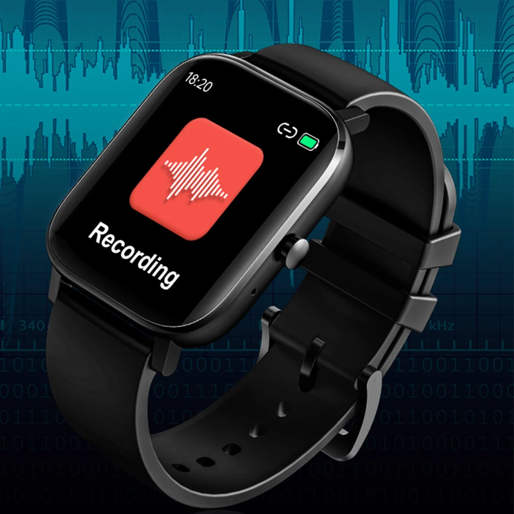 

IWO PRO MT2 Bluetooth Call Smart Watch Waterproof Music player 4G ROM Smartwatch Call Fitness Tracker Recording for Men Women