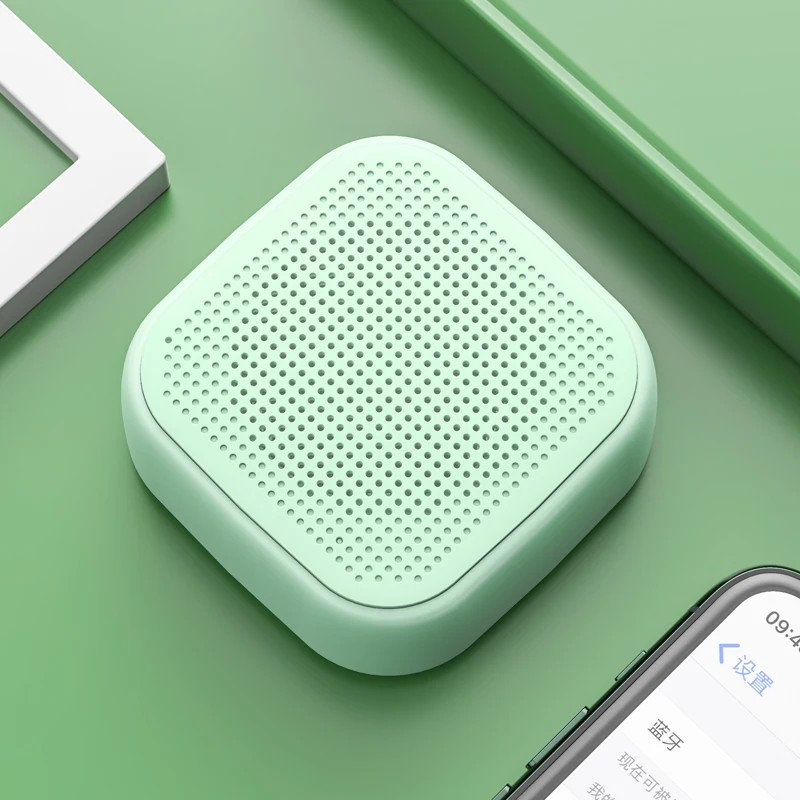 

5.0 Wireless Bluetooth Speaker Mini Subwoofer Outdoor Portable Small Speaker To Receive Voice Prompts And Play Time 6-12 Hours