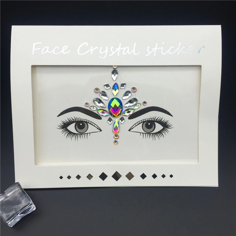 Драгоценные камни стразы для лица временная татуировка украшения фестиваля