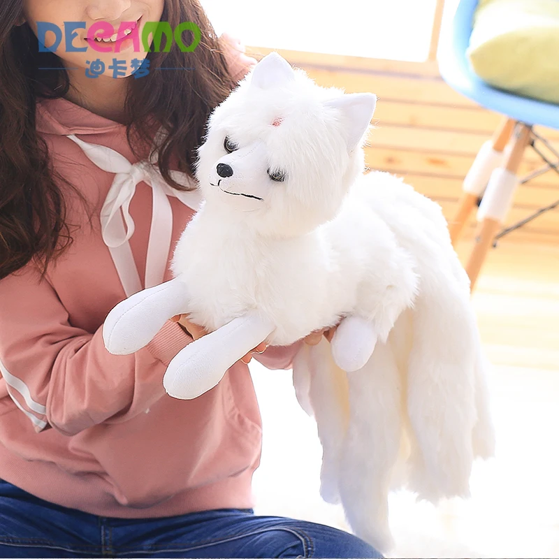 睡眠韓国ぬいぐるみ動物かわいい子供白ぬいぐるみキツネぬいぐるみのおもちゃpeluches Gigantesかわいいルーム装飾kk60mr 34 Off