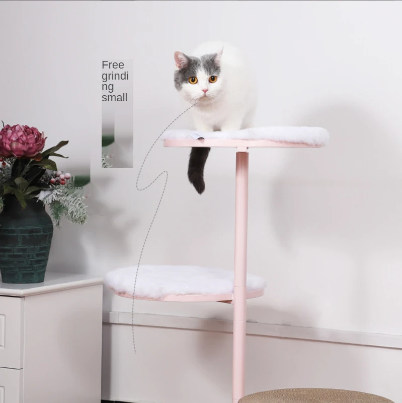 

Cat Climbing Frame Sunny Sky Tree Girl Powder Easy Installation Four Seasons Cat Climbing Frame Cat Scratching Board Cat Mat