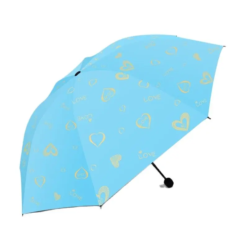 

Compact Umbrella Sun Rain Travel Lightweight Short-handled Portable Outdoor Anti UV Paraguas Folding Umbrellas