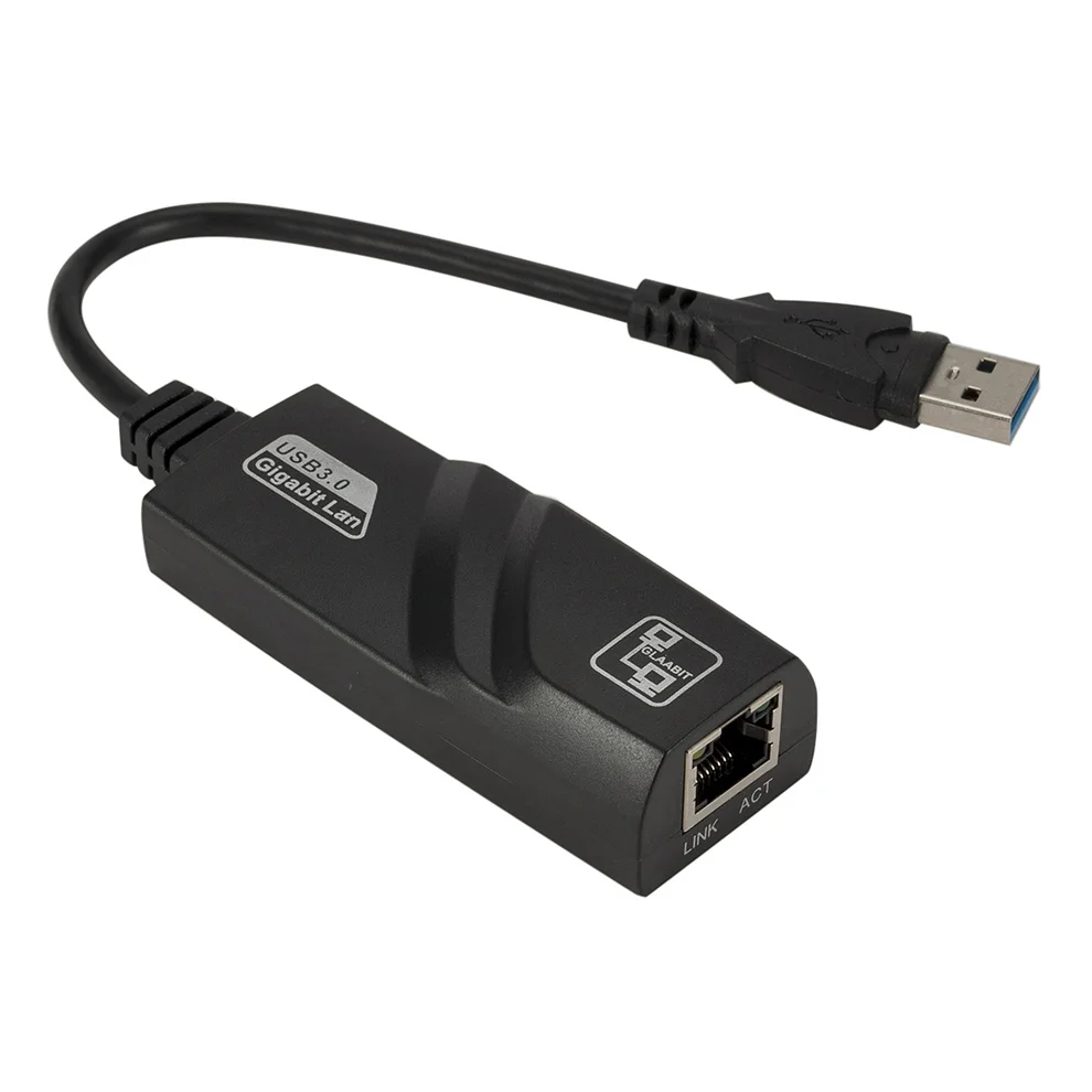 Ethernet-адаптер LccKaa USB 3 0 сетевая карта к RJ45 Lan гигабитный Интернет для компьютера