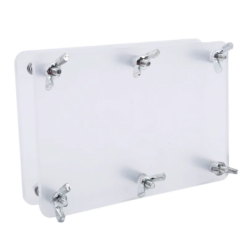 Crystal Card Press,Crystal Card Flatten Restore Deformation(not include playing card, magic tricks accessory,gimmick