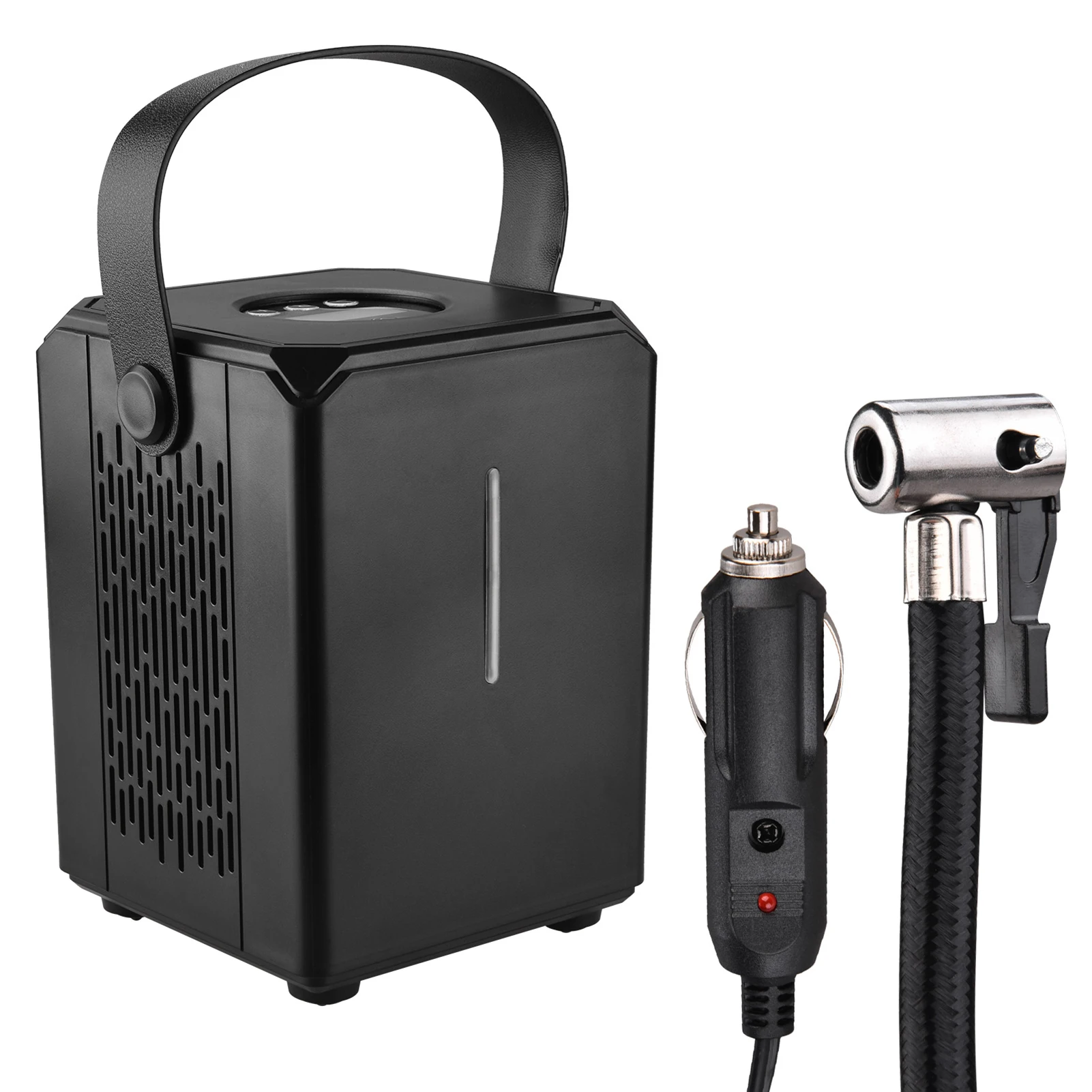 

2 в 1 автомобильный воздушный компрессор шин насос светодиодный светильник для автомобиля мотоцикла велосипедные шины надувной Беспроводн...