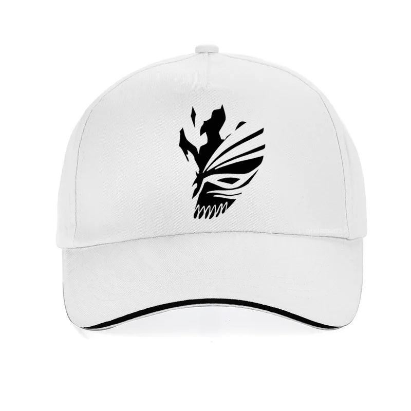 БЕЛЬЕ Папиная шляпа Hollow Mask Kurosaki Ichigo Аниме Бейсболка Zaraki Kenpachi Aizen Япония Манга Ulquiorra Unisex Snapback шляпы.