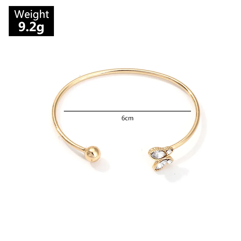 

2020 New Style Hot Sale Simple and Creative Acrylic Butterfly Pendant Pearl Personality Versatile Women's Bracelet for women