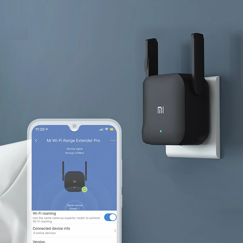 Глобальная версия Xiaomi маршрутизатор Wi Fi усилитель Pro 300M 2 4G сеть WiFi расширитель