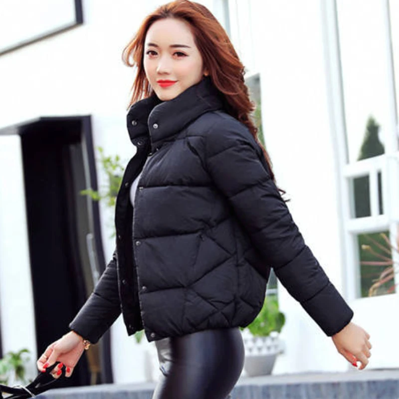 Парка куртка пальто зимняя для женщин хлопок 2019 женская теплая плотная одежда