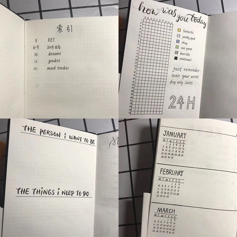 A5 мягкая точечная записная книжка Bullet Journal 128 листов записная книжка