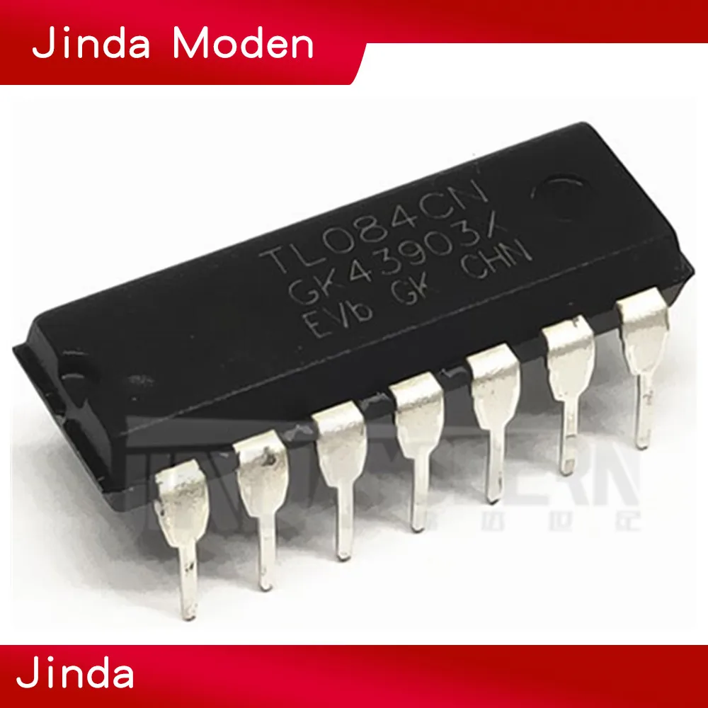 10 шт./лот TL084CN TL084 JFET INPUT оперативный усилитель DIP 14|Интегральные схемы| |