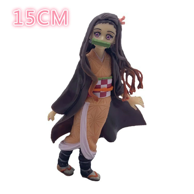 

Demon Slayer Kamado Tanjirou Nezuko Agatsuma Zenitsu Kimetsu No Yaiba Action Figure Toys Gifts Toys with Delicate Box