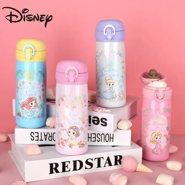 

Кружка «Принцесса» Disney для девочек, 350 мл, кружка из нержавеющей стали 316 для начальной школы, подарок на подарок