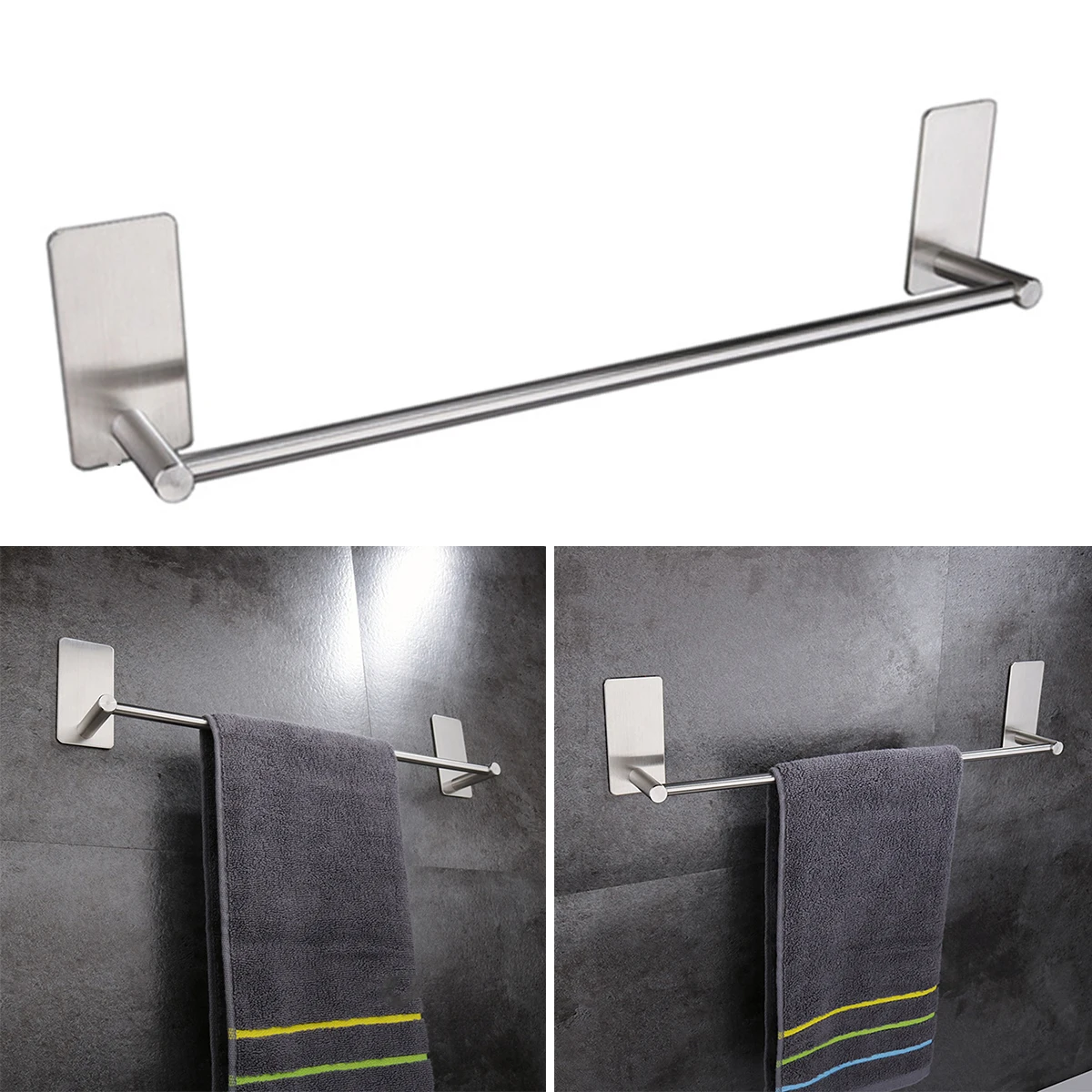Настенный держатель для полотенец из нержавеющей стали|Вешалки полотенец| |