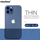 Ультратонкий матовый чехол 0,2 мм для iPhone 12 Mini 11 Pro XS Max, прозрачный мягкий полипропиленовый чехол для iPhone 6S 7 8 Plus XR X SE2020, чехлы