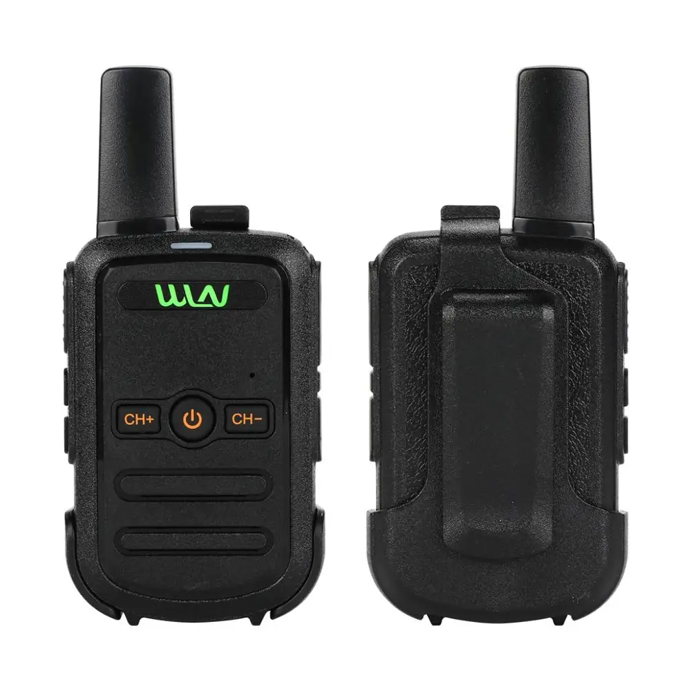 2PCS/Lot Mi-Ni Walkie Talkies WLN KD-C51 Handheld Transceiver Two Way Radio For Kids Toy As Children Gift Easy Convenient Radio