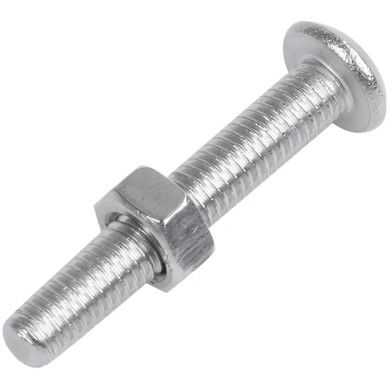 150 шт. M5 из нержавеющей стали головка с шестигранной головкой Болты Шурупы гайки