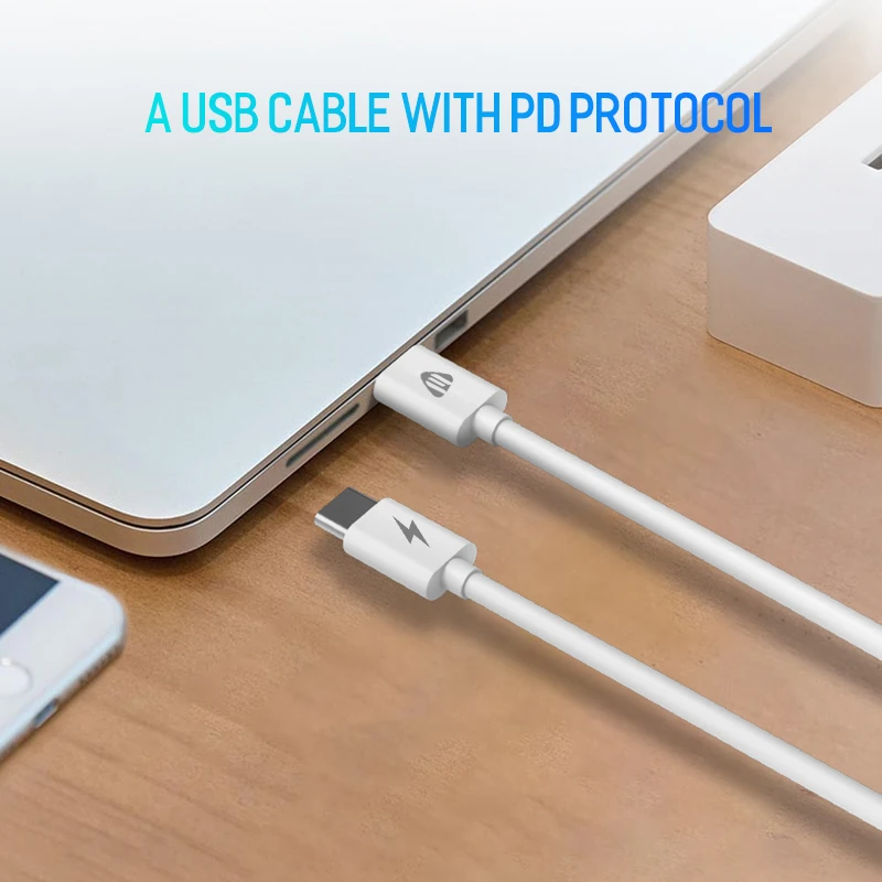 PD USB кабель для быстрой зарядки C к Type Huawei Mate 20 QC 3 0 Macbook S9|Кабели мобильных