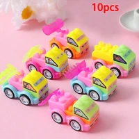 10pcs mini diy assembly car childrens birthday party gift toy baby shower gift souvenir