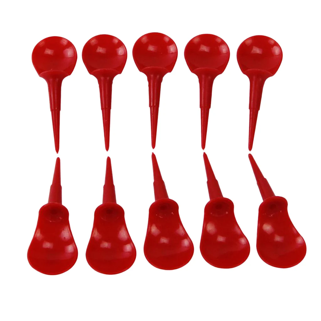 

10 Pack Golf Tees, Excellent Durability and Stability Tees, Reduced Friction & Side Plastic Golf Tees