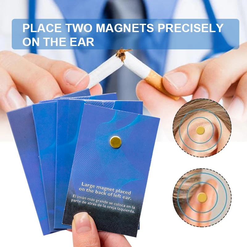 Пластырь для курильщика 12 шт. магнитный пластырь акупрессуры против дыма не