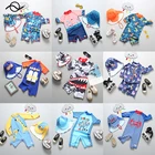 Купальная одежда для детей, цельный купальный костюм для детей, купальные костюмы для мальчика, Солнцезащитный купальный костюм для младенцев, пляжная одежда для маленьких мальчиков