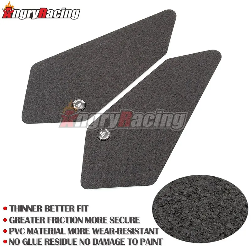 ПВХ мотоциклетные Противоскользящие коврики для бака наклейка боковой газовый
